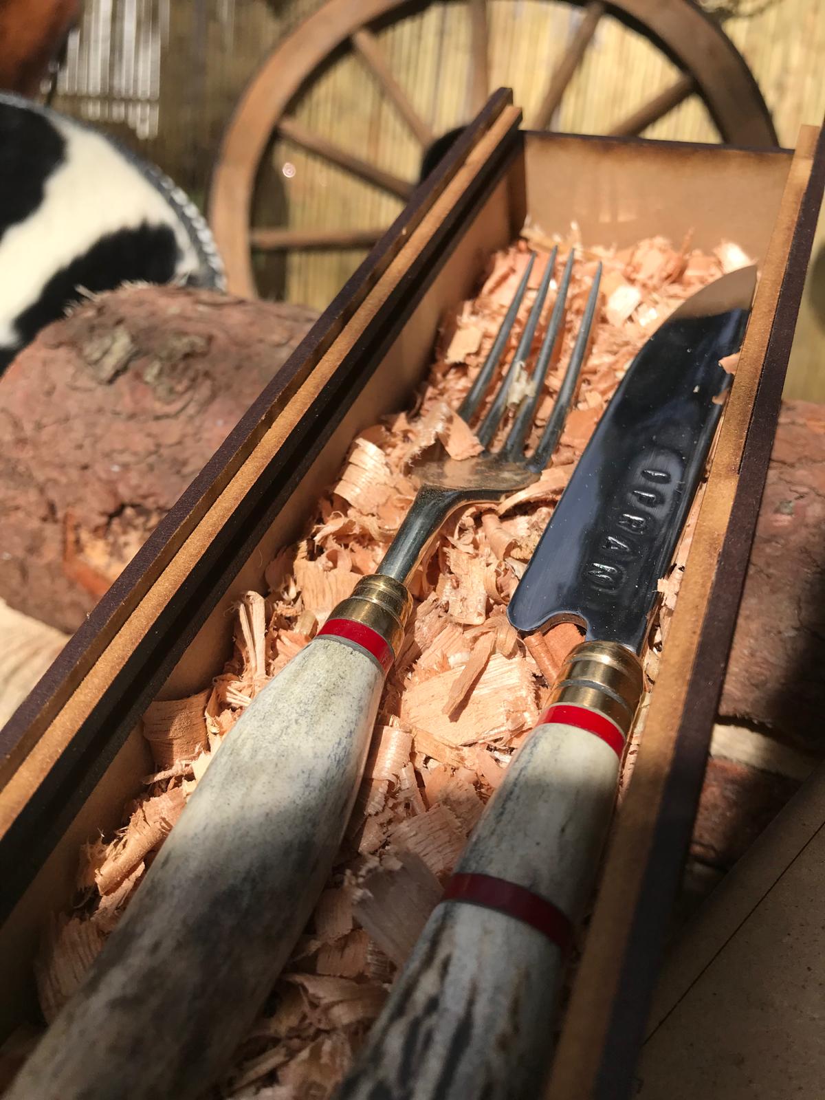 Juego cuchillo y tenedor - Imagen 3