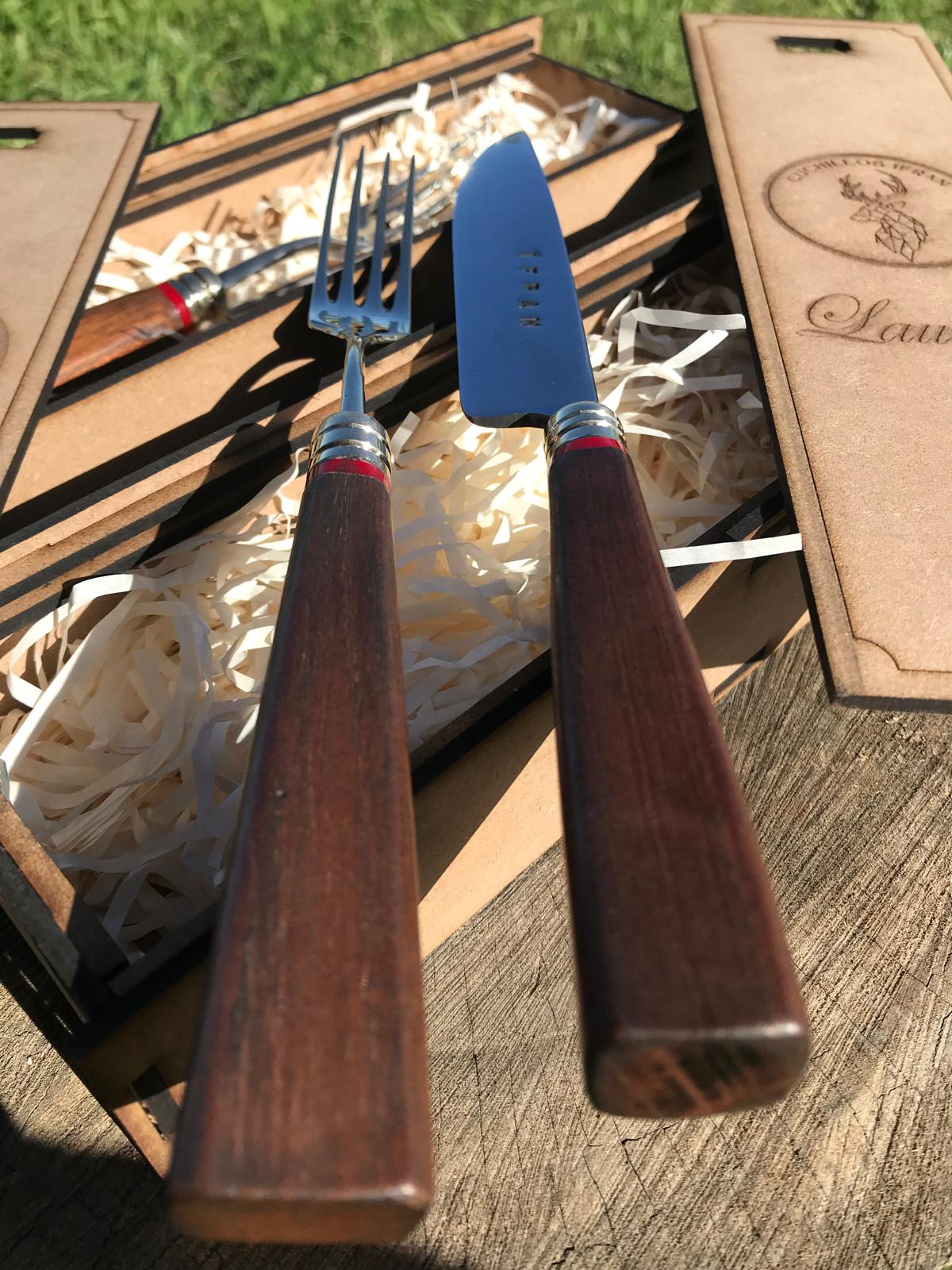 Juego cuchillo y tenedor - Imagen 4